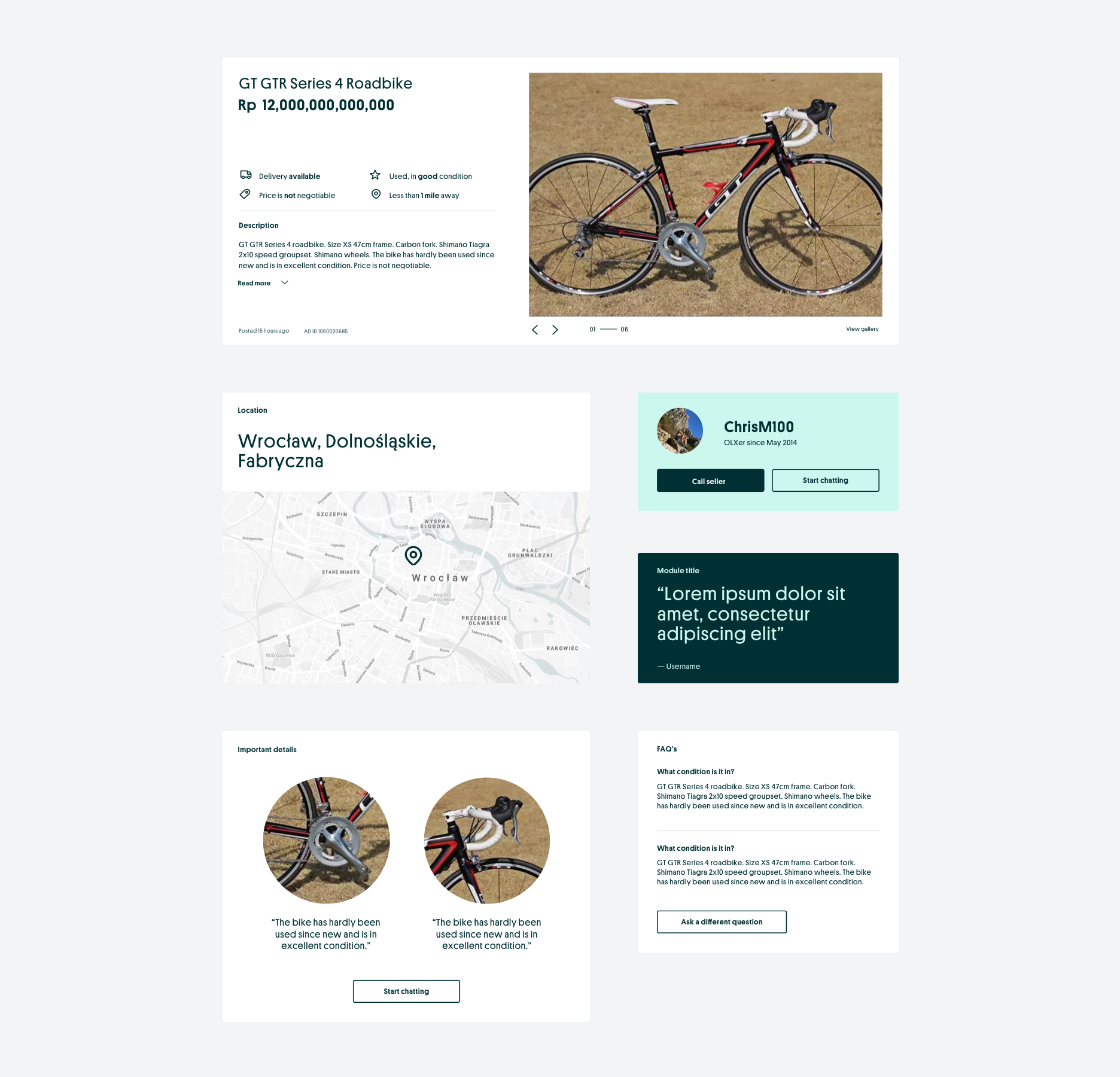 Compartments: Ad page